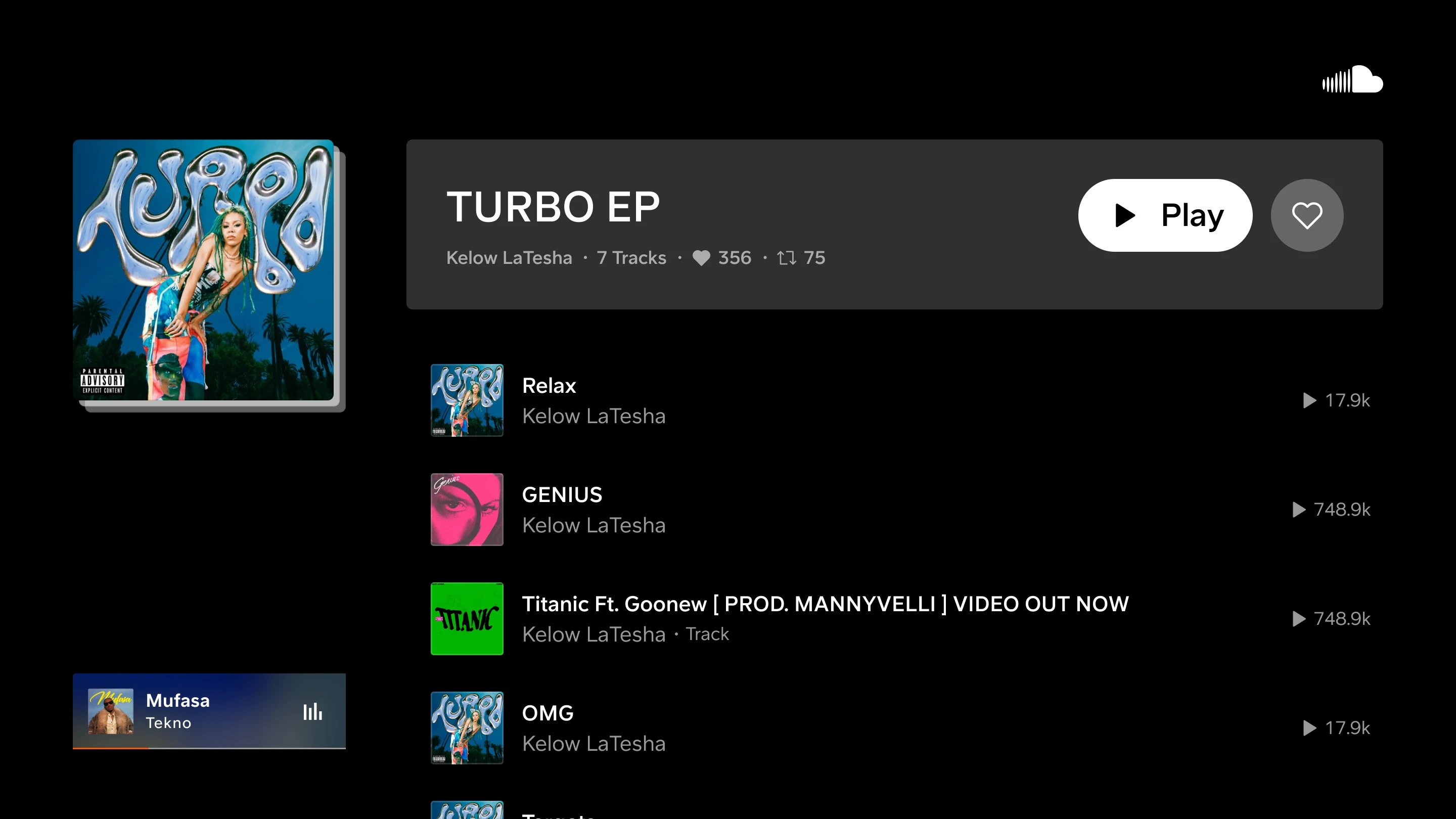 SoundCloud: The Music You Love screenshot